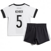 Dječji Nogometni Dres Njemačka Thilo Kehrer #5 Domaci SP 2022 Kratak Rukav (+ Kratke hlače)